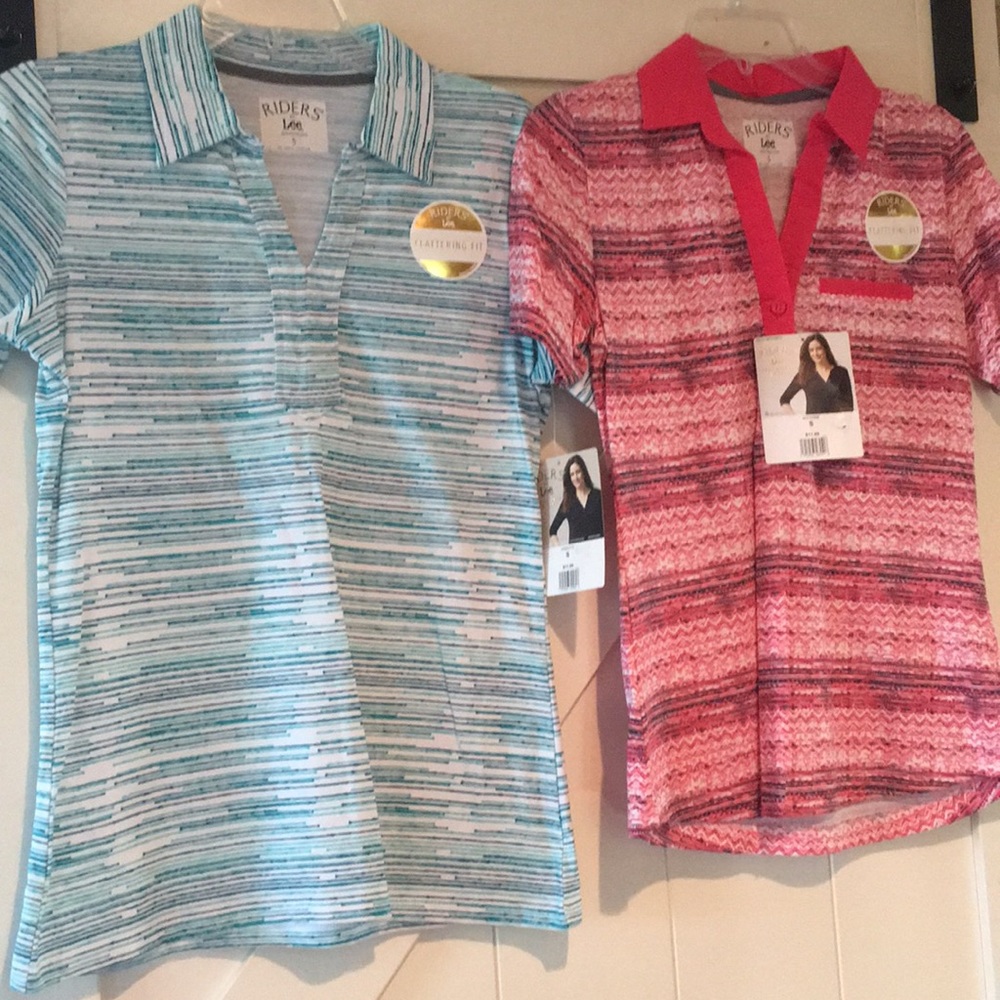 Two Ladies Flattering Fit Tops.